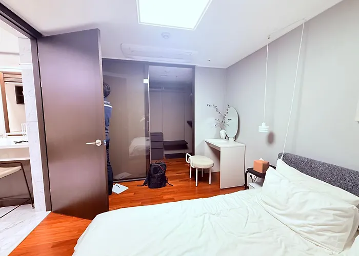 Apartamento Km House 78 2Br, 2 Queen Beds Family Suite 강남 서초 *