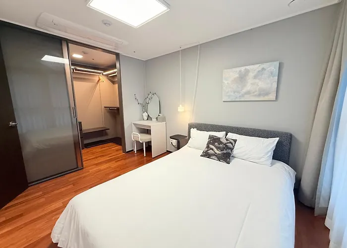 Km House 78 2Br, 2 Queen Beds Family Suite 강남 서초 Apartment Seoul
