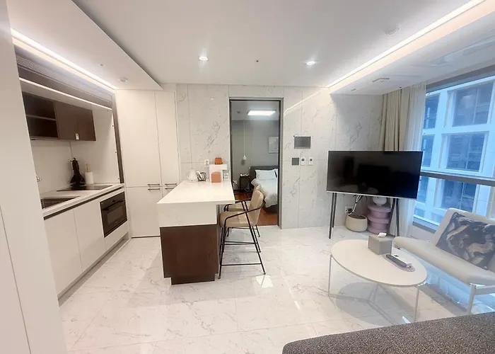 Km House 78 2Br, 2 Queen Beds Family Suite 강남 서초 Apartment *