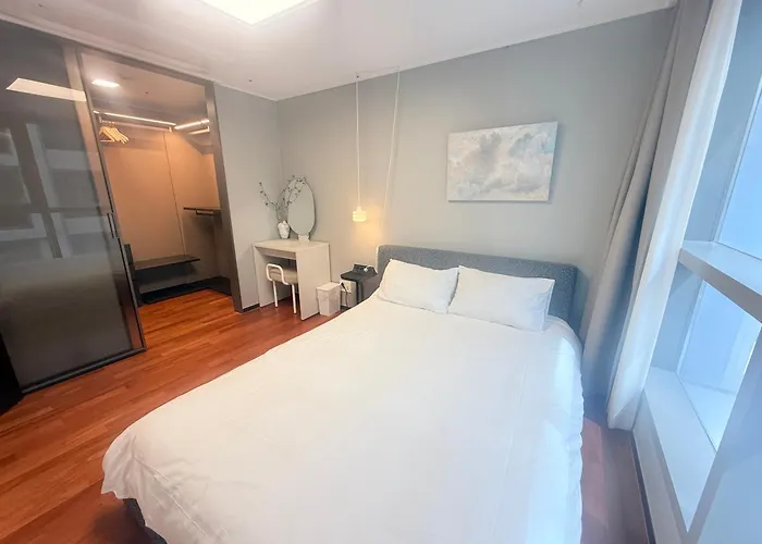 Km House 78 2Br, 2 Queen Beds Family Suite 강남 서초 * Seúl