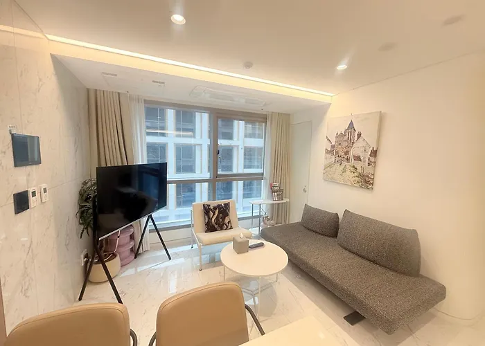 Apartment Km House 78 2Br, 2 Queen Beds Family Suite 강남 서초 *